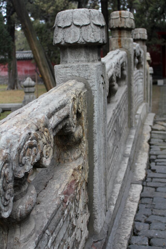 Monuments the city walls carved stone