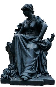 Figure sculpture metal