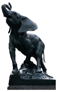 Artwork sculpture elephant