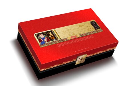 Packaging design visual