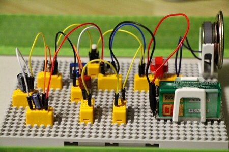 Electronic components education electron