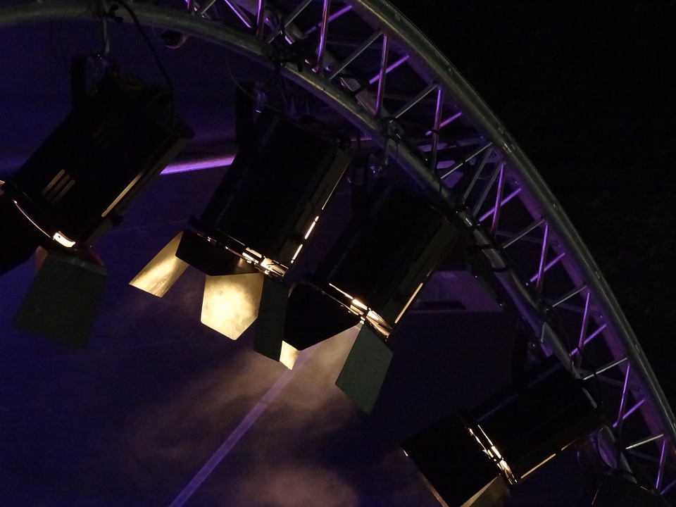 Disco nightclub lamps