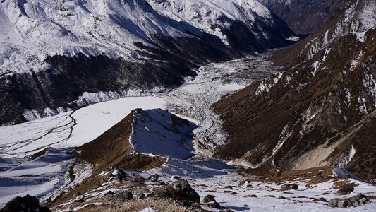 Mountain nepal himalaya photo