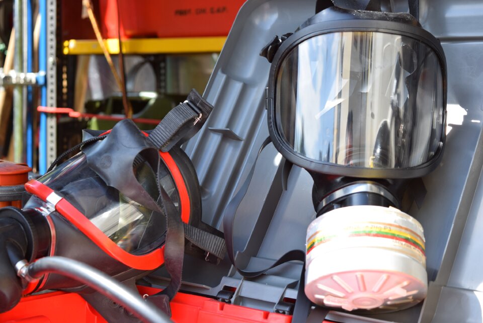 Mask antigas firemen