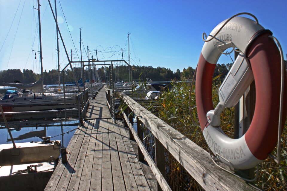 The stockholm archipelago pleasure boat sweden