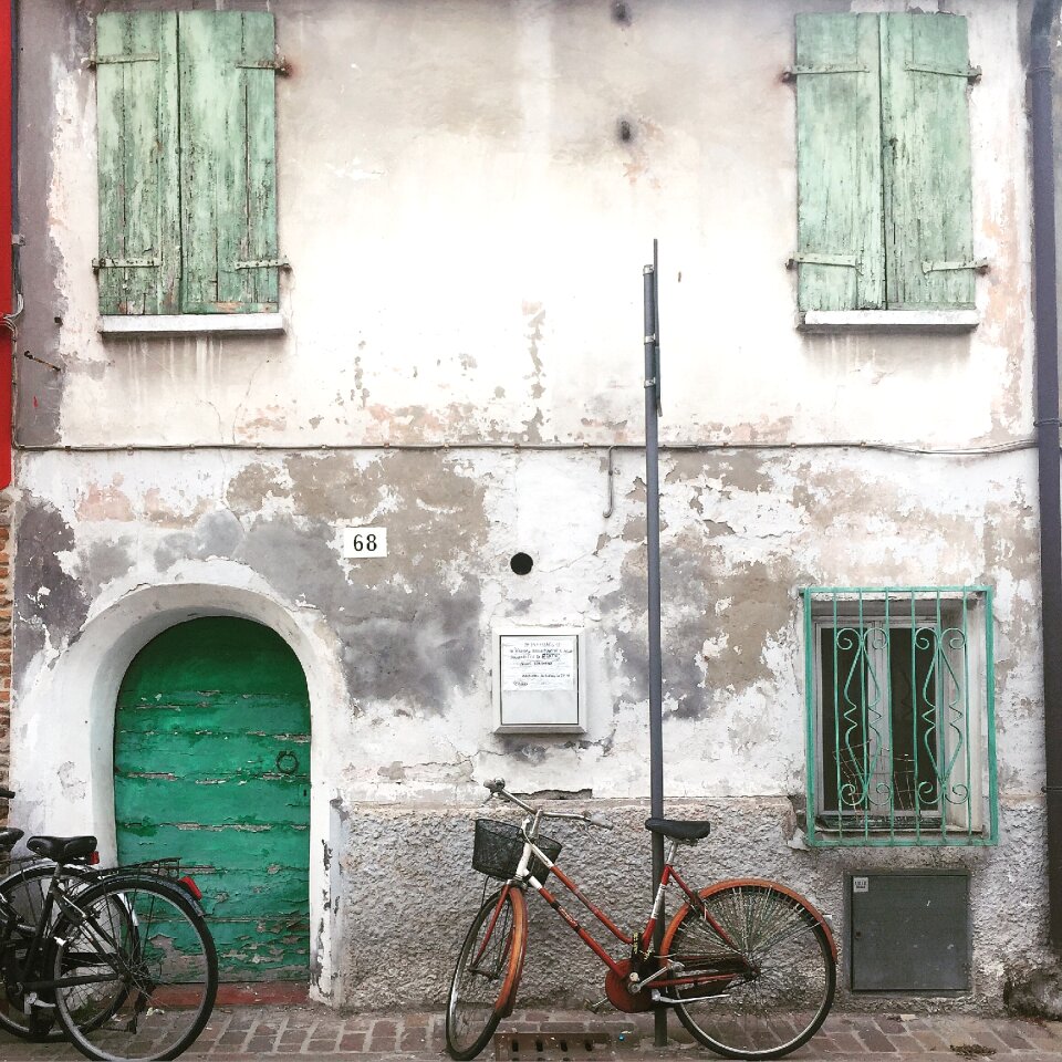 Rimini italy old house