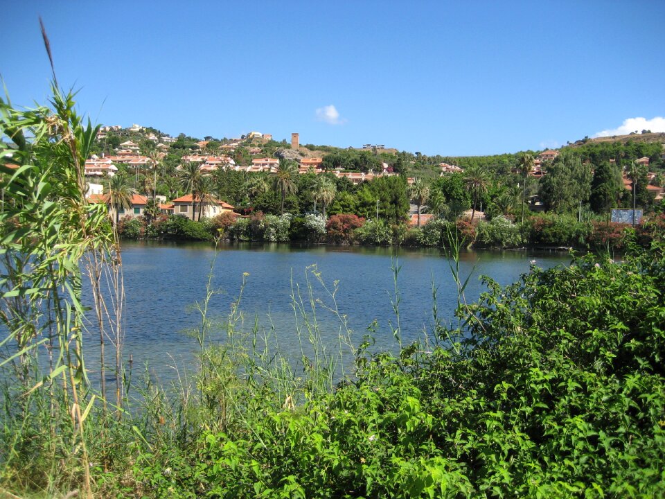 Sicily lake ganzirri view