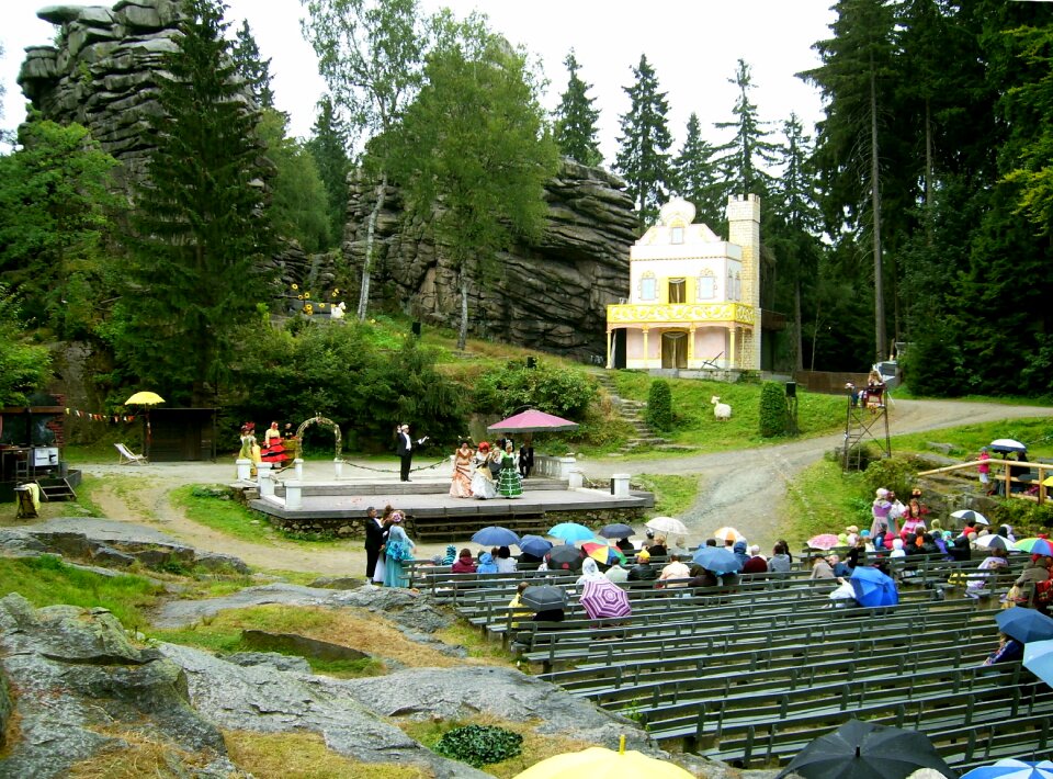 Sideshow theater acting performance