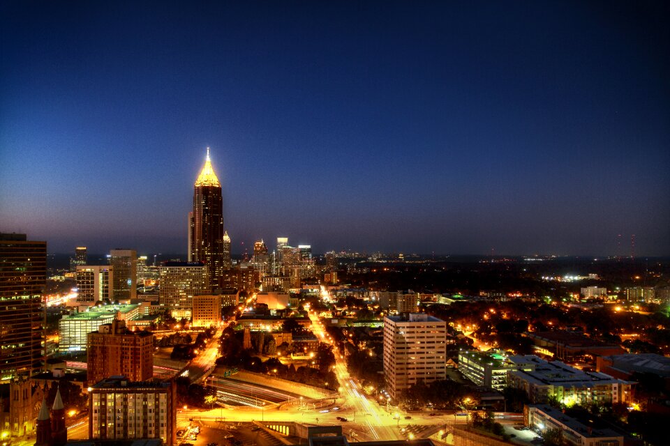 Skyline architecture cityscape