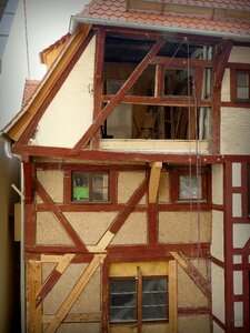 Fachwerkhaus old building restoration photo