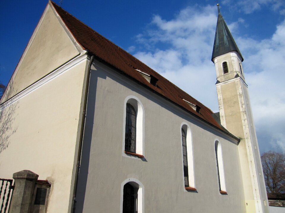 Building towers steeple photo