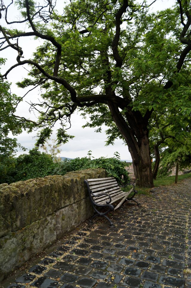 Abandoned cobble stone broken