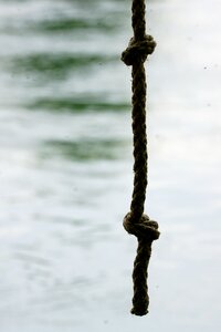 Dew knot hanging photo