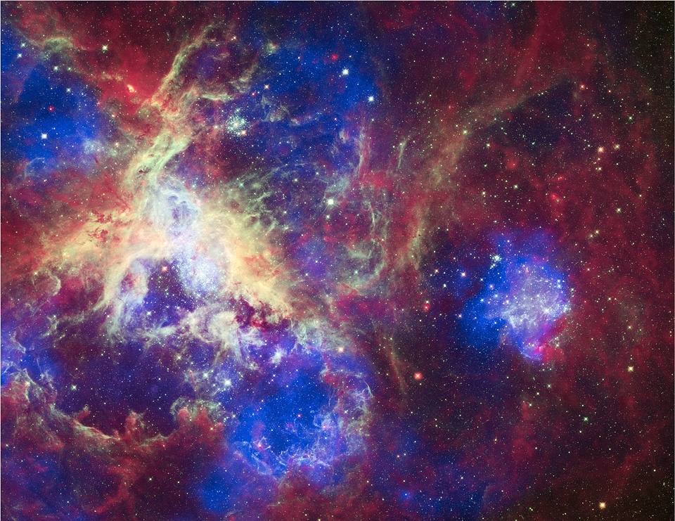 Small magellanic cloud constellation swordfish