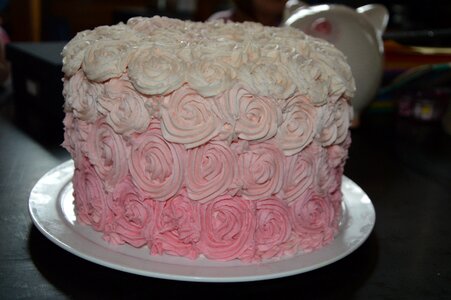 Dessert pink