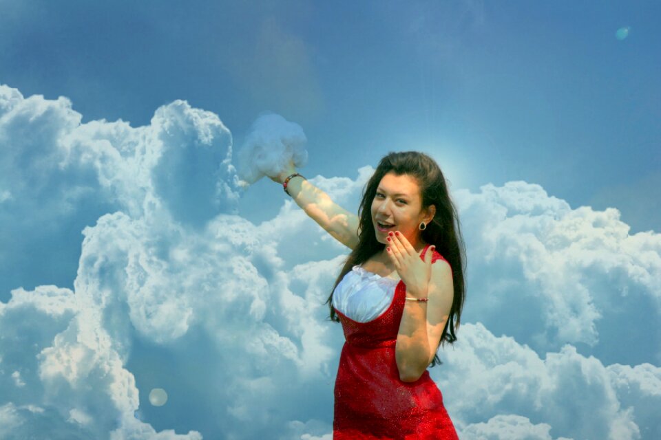 Cloud cheerfulness sky