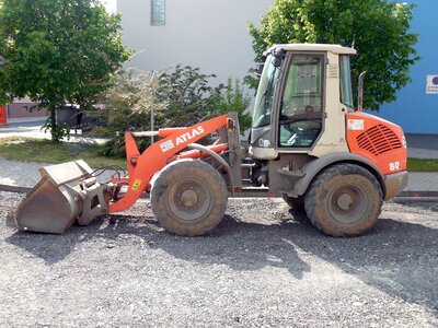 Vehicle site work photo