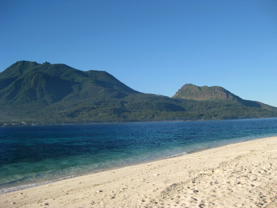 Islands white sand beach