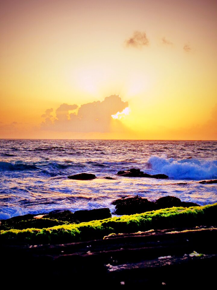 Sunset nature sky