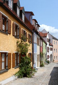 Hausfasade old building freising photo