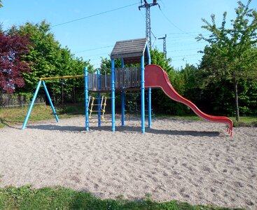 Fun children's playground play photo
