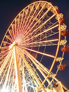 Theme park ride lighting