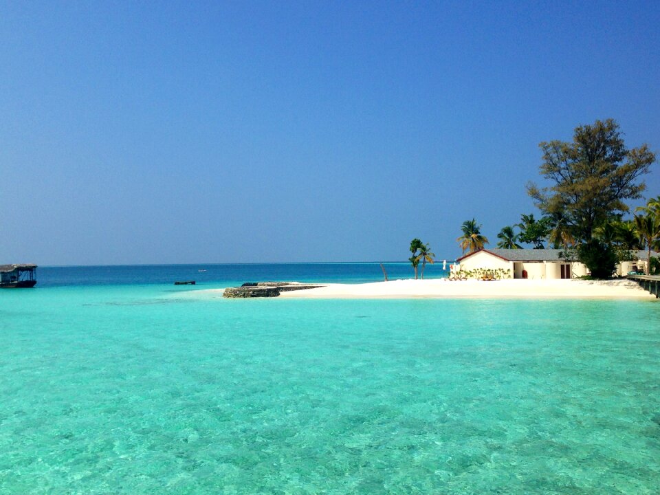 Sea water island