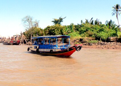 Can tho mékong boat photo