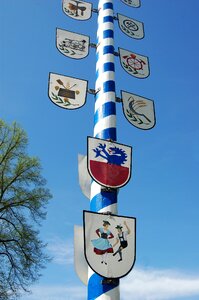 Bavaria customs maypole photo