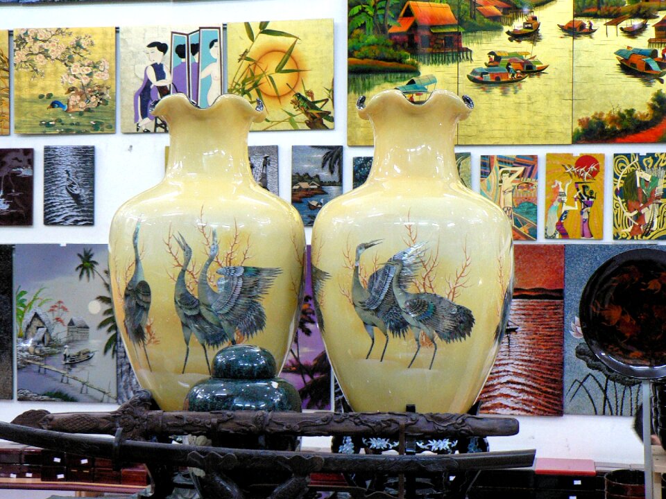 Viet nam decoration vase