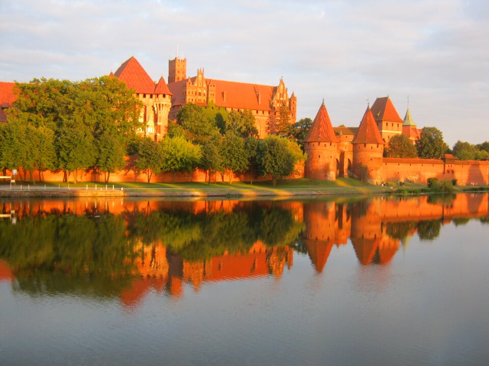Lake reflexion malbork
