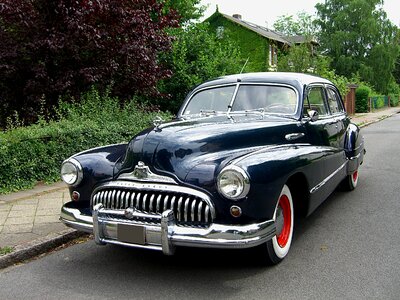 American car buick eight year 1947