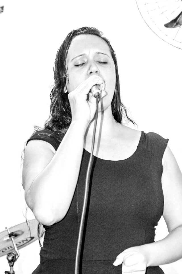 Singing praising worshiping