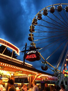 Ferris park carnival photo