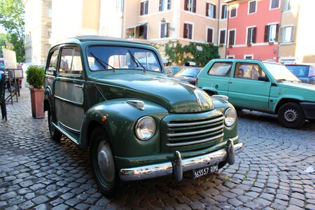 Car green old