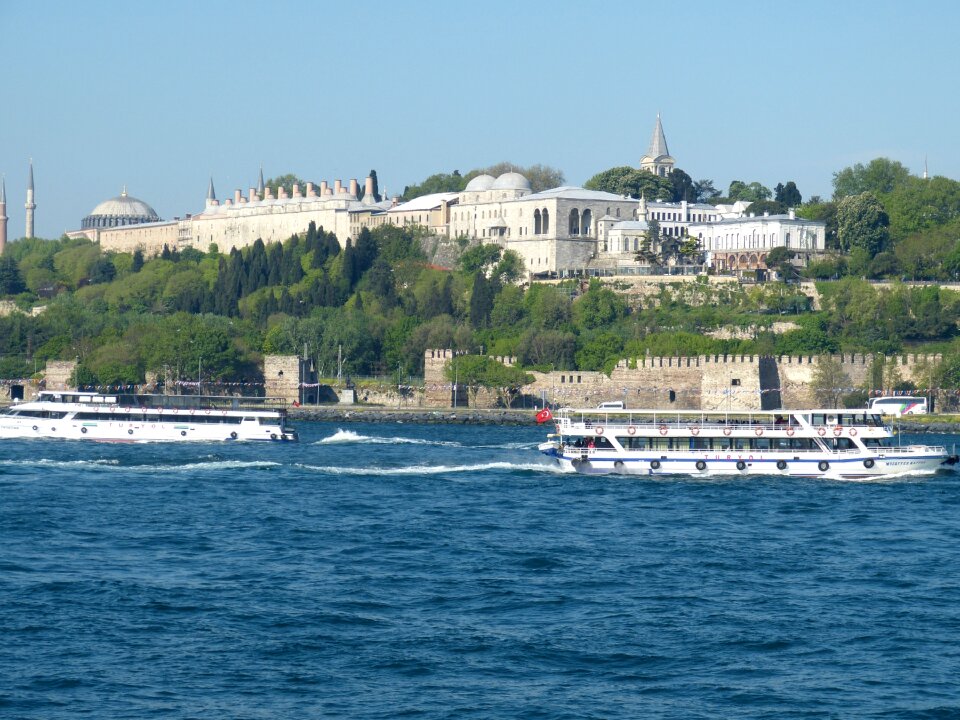 Bosphorus historic center palace