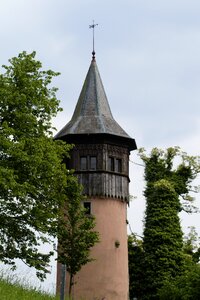 Turret building old photo