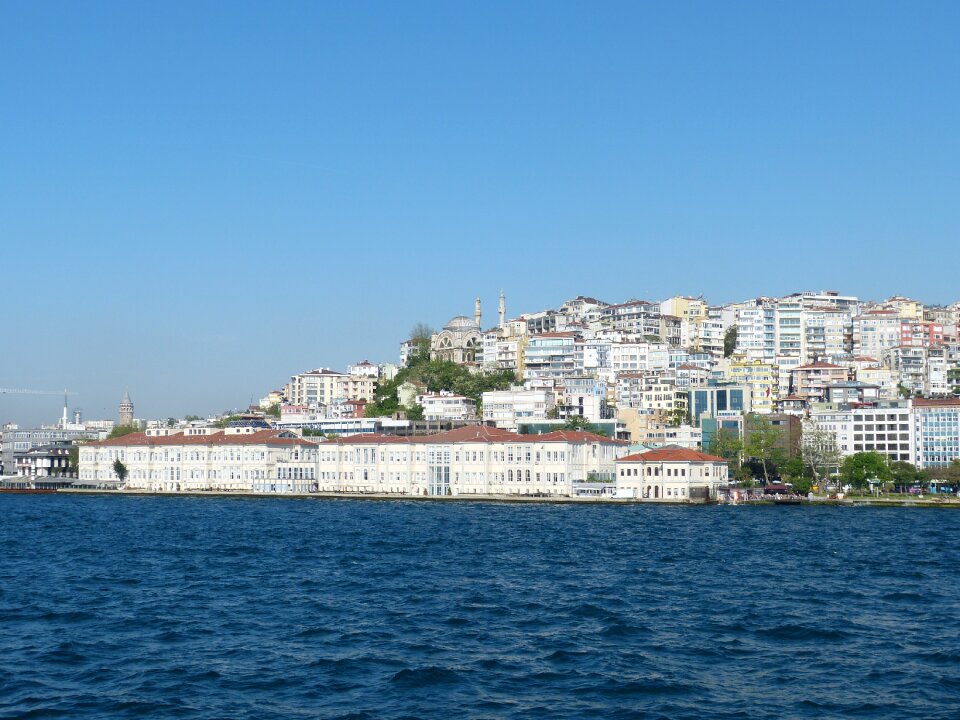 Bosphorus historic center galata