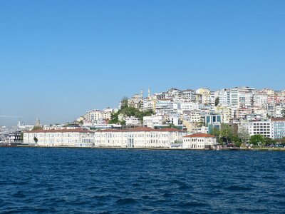 Bosphorus historic center galata