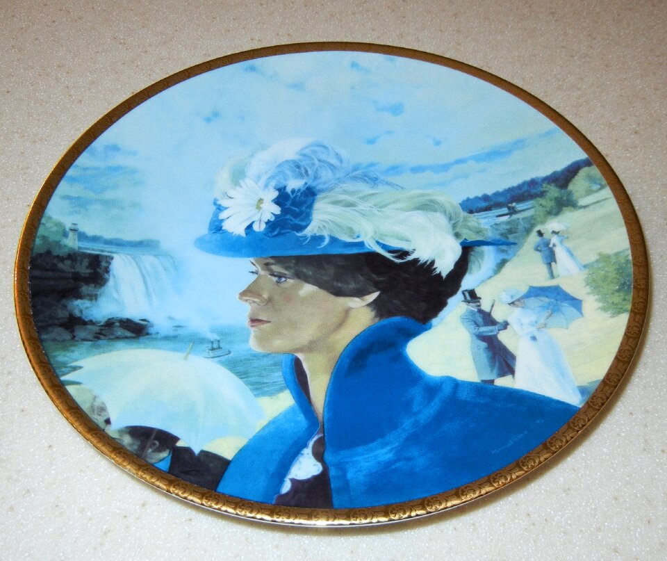 Mrs albee on vacation canadian plate