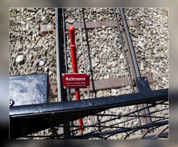 Train track railway photo