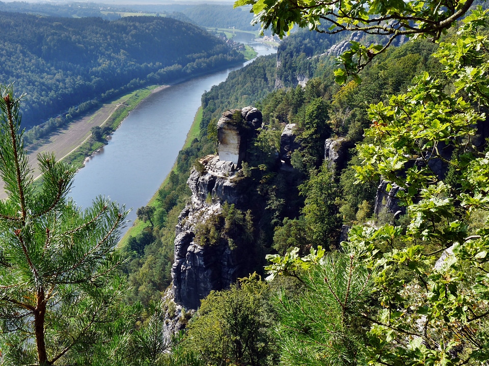 Rock sandsteingebierge climb