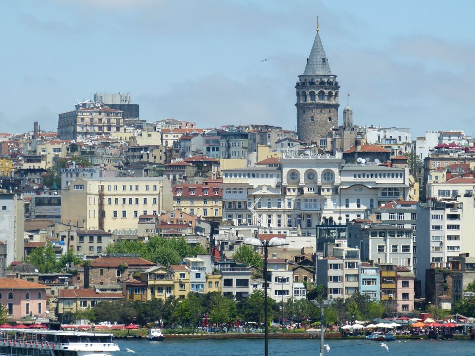 Galata tower historic center tower