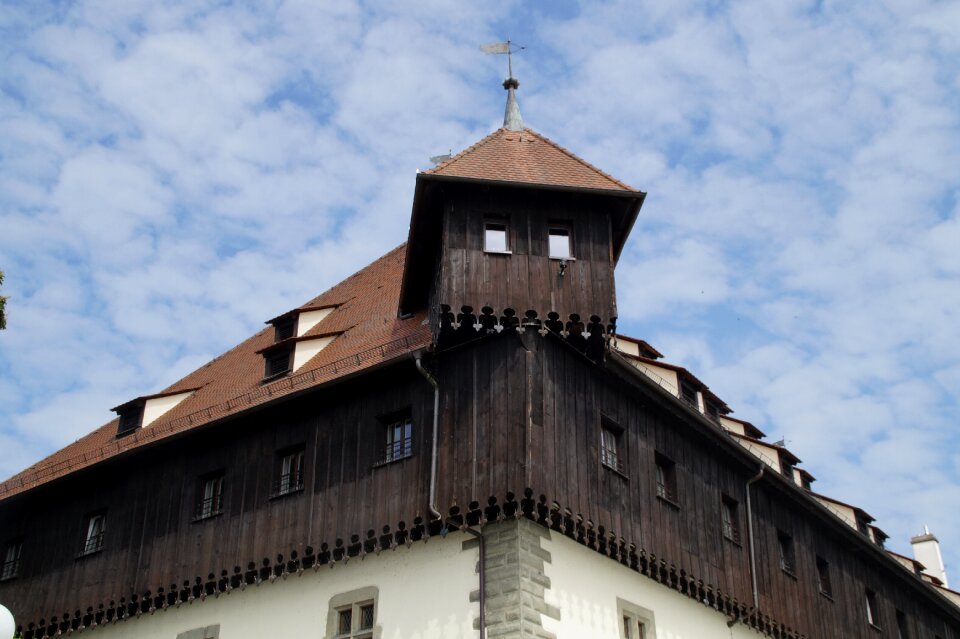 Sky wood facade