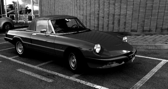 Sport convertible wrong parking