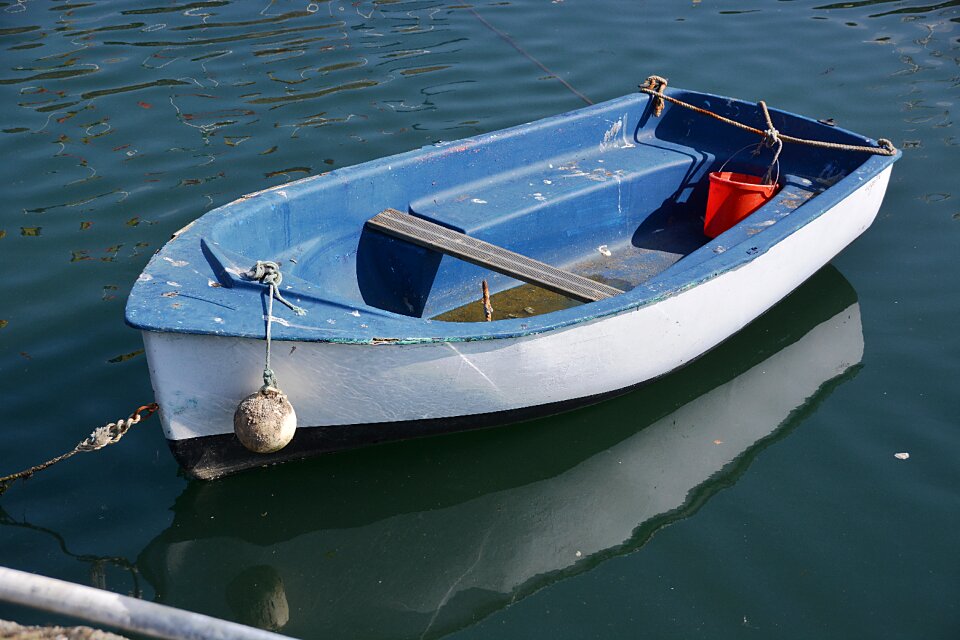 Wharf water fishermen photo