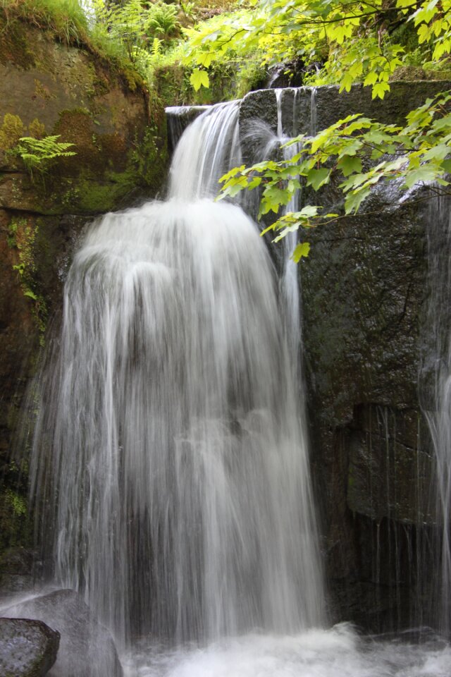 Landscape river stream photo