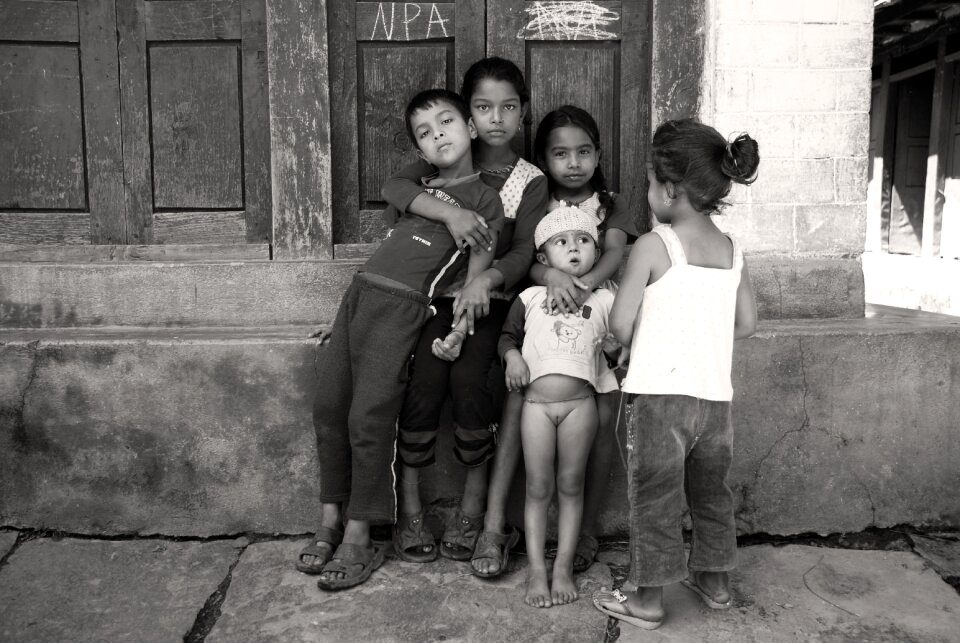 Nepal children friendship