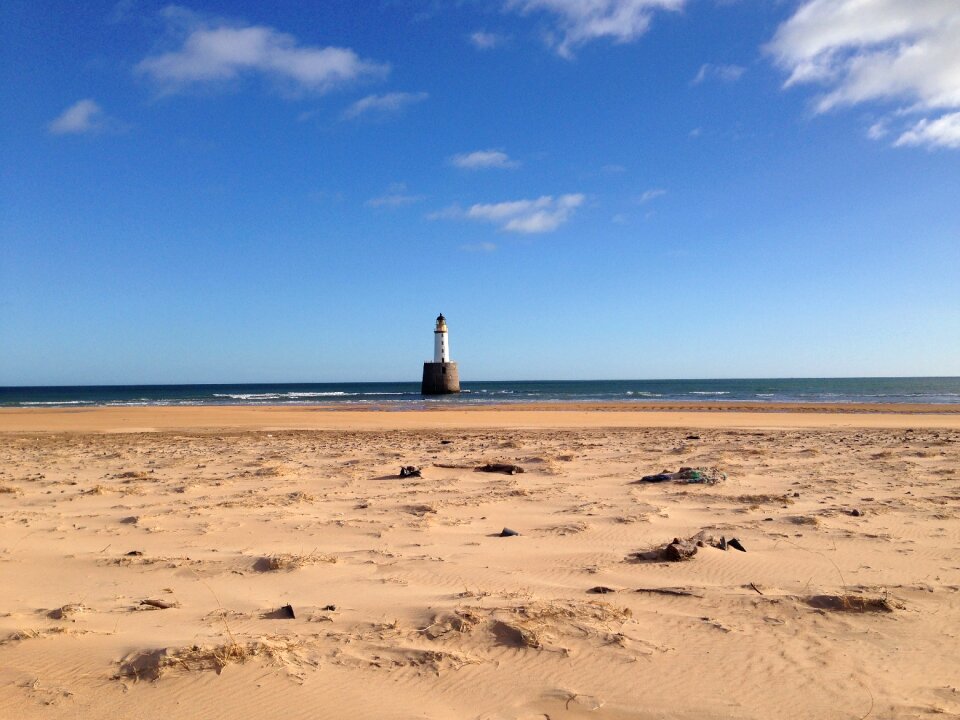 Sand landscape horizon