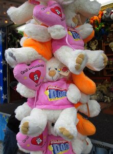 Year market children toys hamburger dom